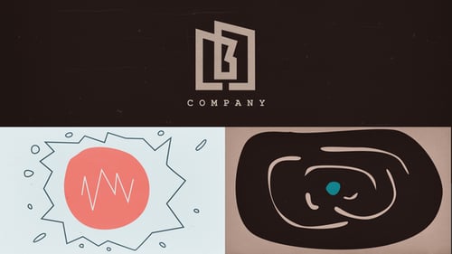 Minimal Retro Logo Intro