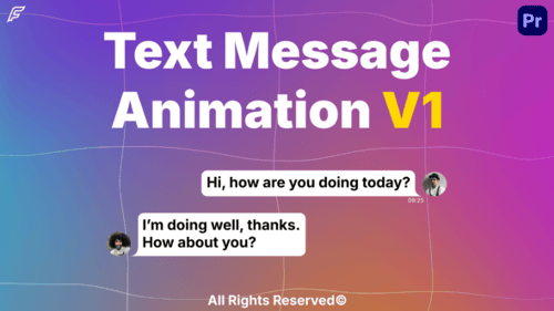 Text Message Animation - PP