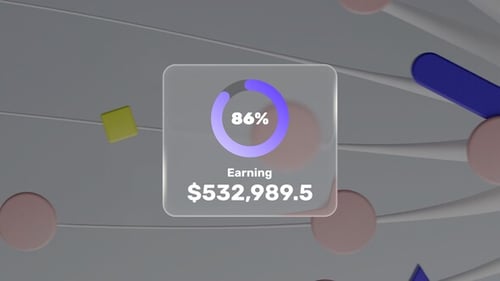 Glass Infographics \ MOGRt