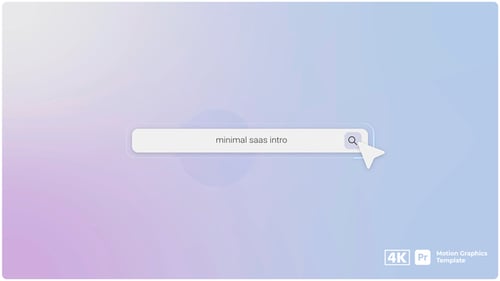 Minimal SaaS Search Intro MOGRT