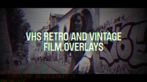VHS Retro and Vintage Overlays | PP