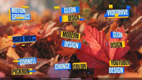 Minimal 3D Lower Thirds Titles
