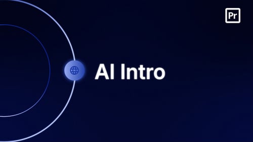 Dynamic AI Business Opener with Kinetic Typography