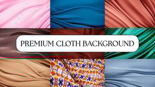 Premium Animated Cloth Background