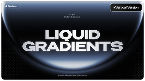 Abstract Fluid Gradient Backgrounds for Modern Projects
