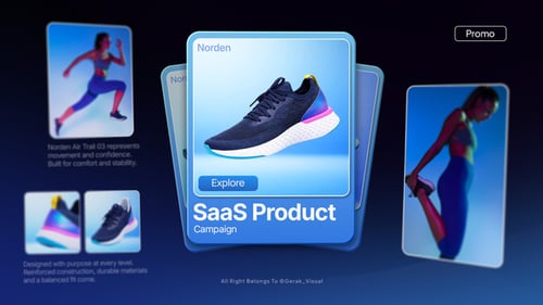 SaaS-Produktwerbung