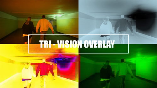 Dynamic Color Vision Effects Video Overlay Pack