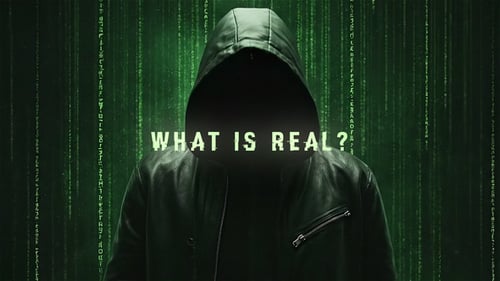 Futuristic Glitch Code Digital Intro