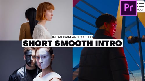 Short Smooth Intro | Premiere Pro MOGRT