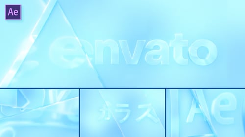 Liquid Glass Logo Reveal