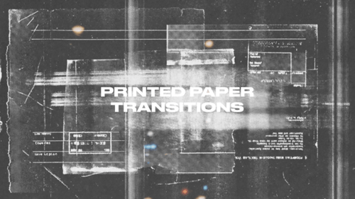 Printed Paper Transitions