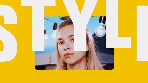 Dynamic Fashion Promo Opener with Modern Typography and Geometric Transitions