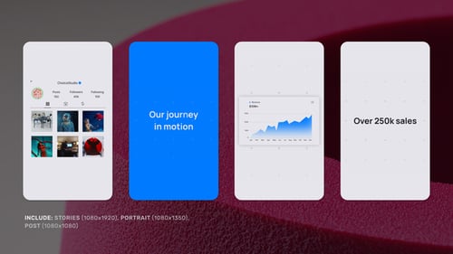 Fast Stomp Kinetic Typography Opener for Social Media