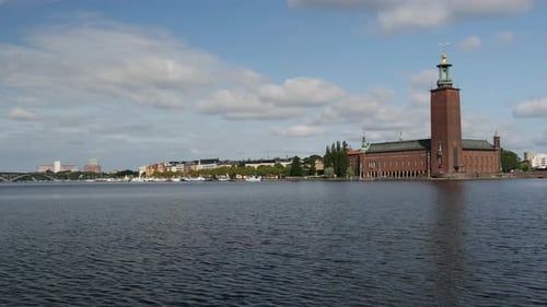 Zeitraffer vom Stockholmer Rathaus