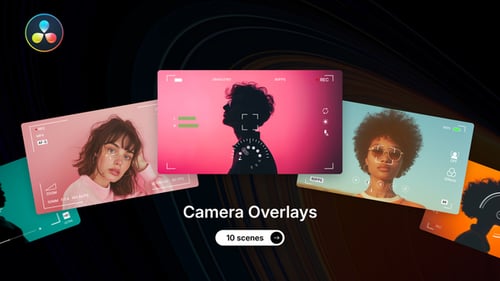 Camera Overlays for DaVinci Resolve