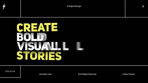 Animation Text | Premiere Pro (MOGRT)