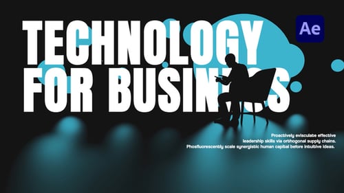 Digital Silhouette Tech Intro
