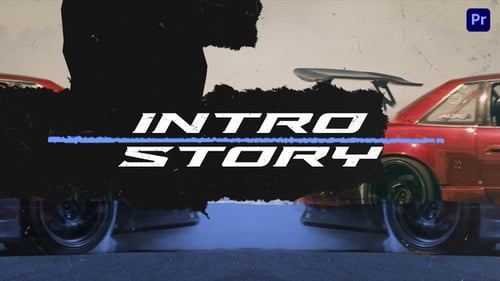 Extreme Grunge Sport Intro Story Mogrt