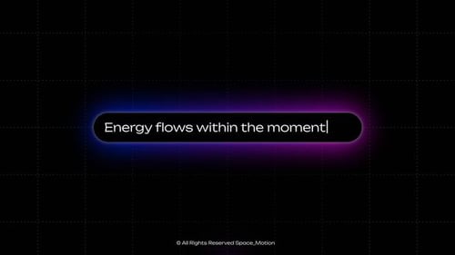 Futuristic Glowing Text Reveal Digital Opener