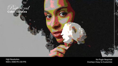 Posterized Color Effect