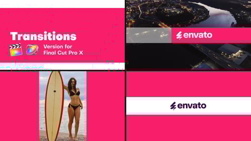 Smooth Dynamic Video Transitions Pack