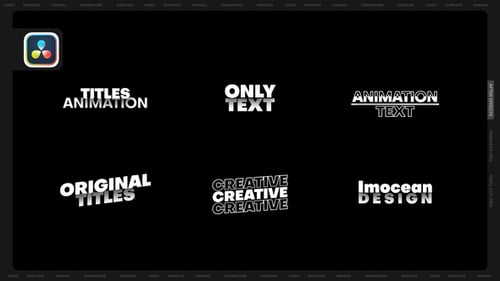 Dynamic Modern Text Animation Pack for Titles and Reveals