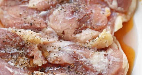 Marinade chicken fillet
