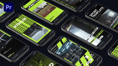 Dynamic Sport Promo for Social Media Stories