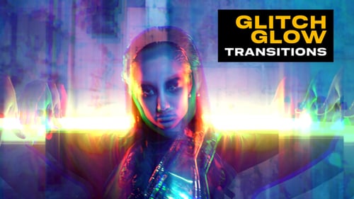 Glitch Glow Transitions | Premiere Pro