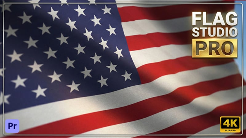 Premiere Pro Flag Editable Video Templates - Envato