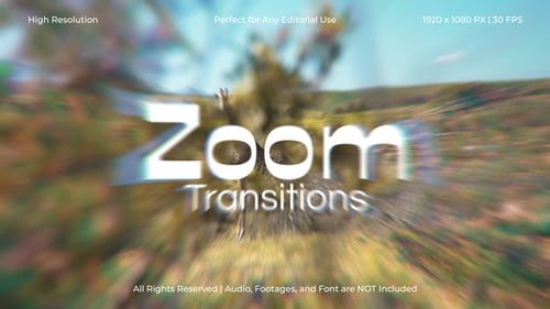 Dynamic Optical Zoom Transitions Pack