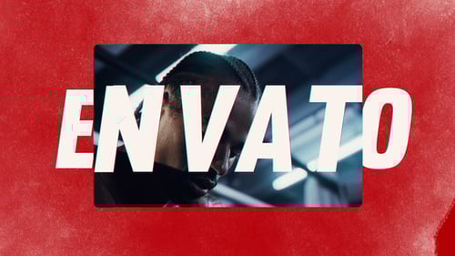 Dynamic Sports Intro with Glitch Typography and Grunge Effects