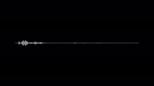 Minimale Audiowellenform