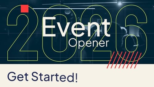 Bold Corporate Event Promo Opener with Dynamic Typography
