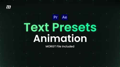 Dynamic Text Animation Presets Toolkit for Editors and Content Creators