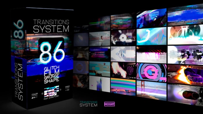 Transition Mogrt Editable Video Templates - Envato