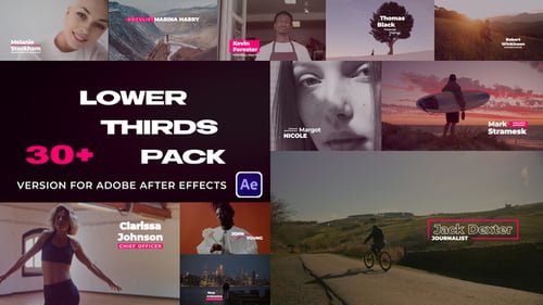 Modern Lower Thirds Pack