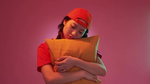 Adolescente Depresión Soledad Estrés Chica triste