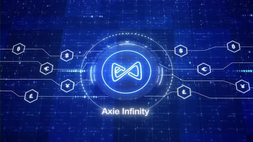 Futuristic Digital Network Logo Reveal Animation