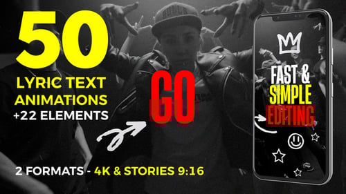 Expressive Kinetic Typography Opener with Doodle Graphics