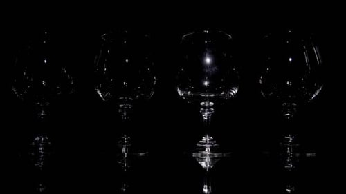 Light Play and Wine Glasses