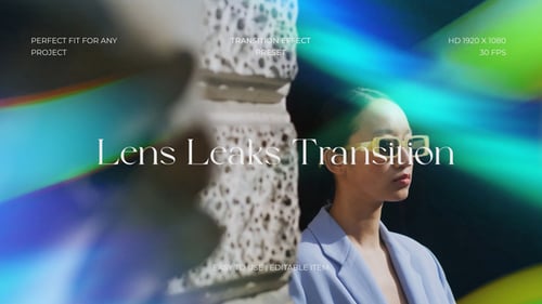 Smooth Cinematic Light Leak Transitions