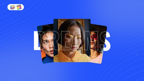 Fast Dynamic Opener with Bold Text and Media Reveals