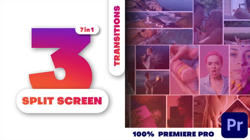 Multiscreen Transitions - 3 Split Screen