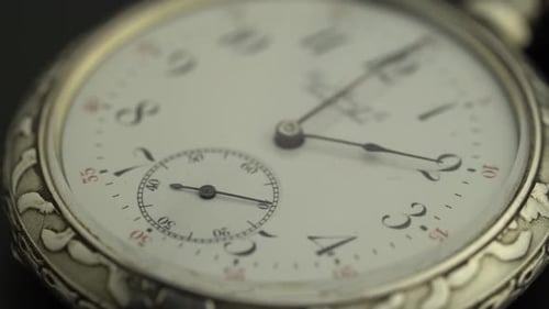 Antique Clock Dial Close-up
