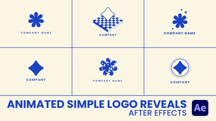After Effects Logo Template Editable Video Templates Envato