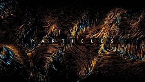 Dynamic Abstract Particle Fluid Motion Loop Background