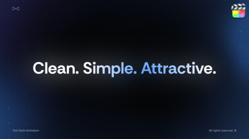 Dynamic Modern Text Animation Pack with Smooth Transitions and Effects