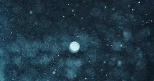 Floating Shimmering Particles Bokeh Dust Abstract Background