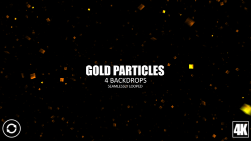Gold-Partikel